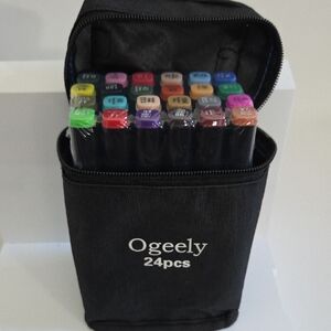 Black Marker Storage Case